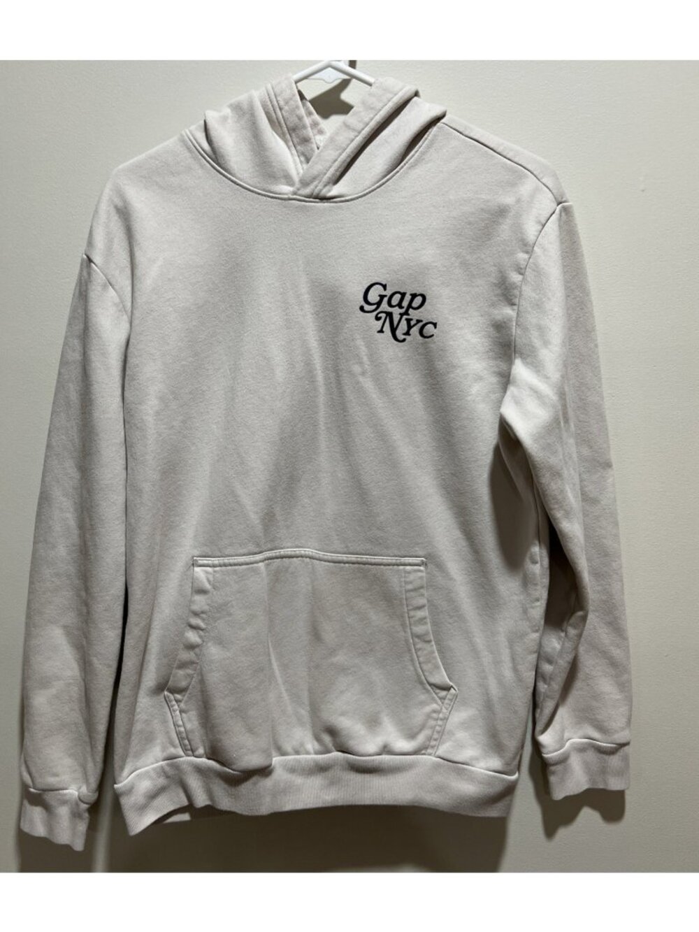 GAP Vintage Soft Hoodie Sweatshirt ~ Size Small ~ Ivory Color